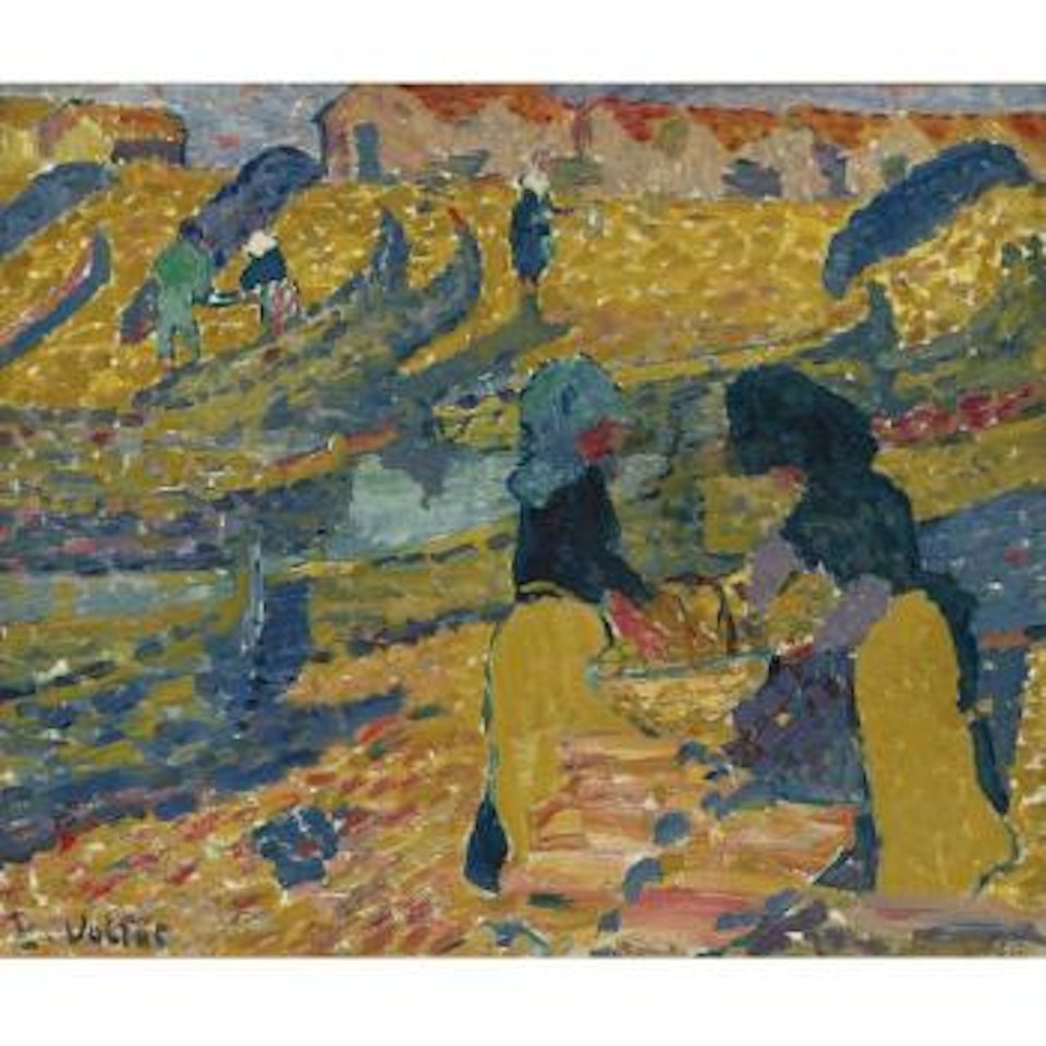 Les Pêcheuses D'huitres À Arcachon by Louis Valtat