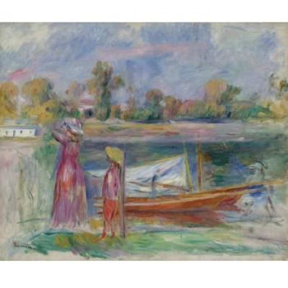 Jeunes Filles Ã Argenteuil by Pierre-Auguste Renoir