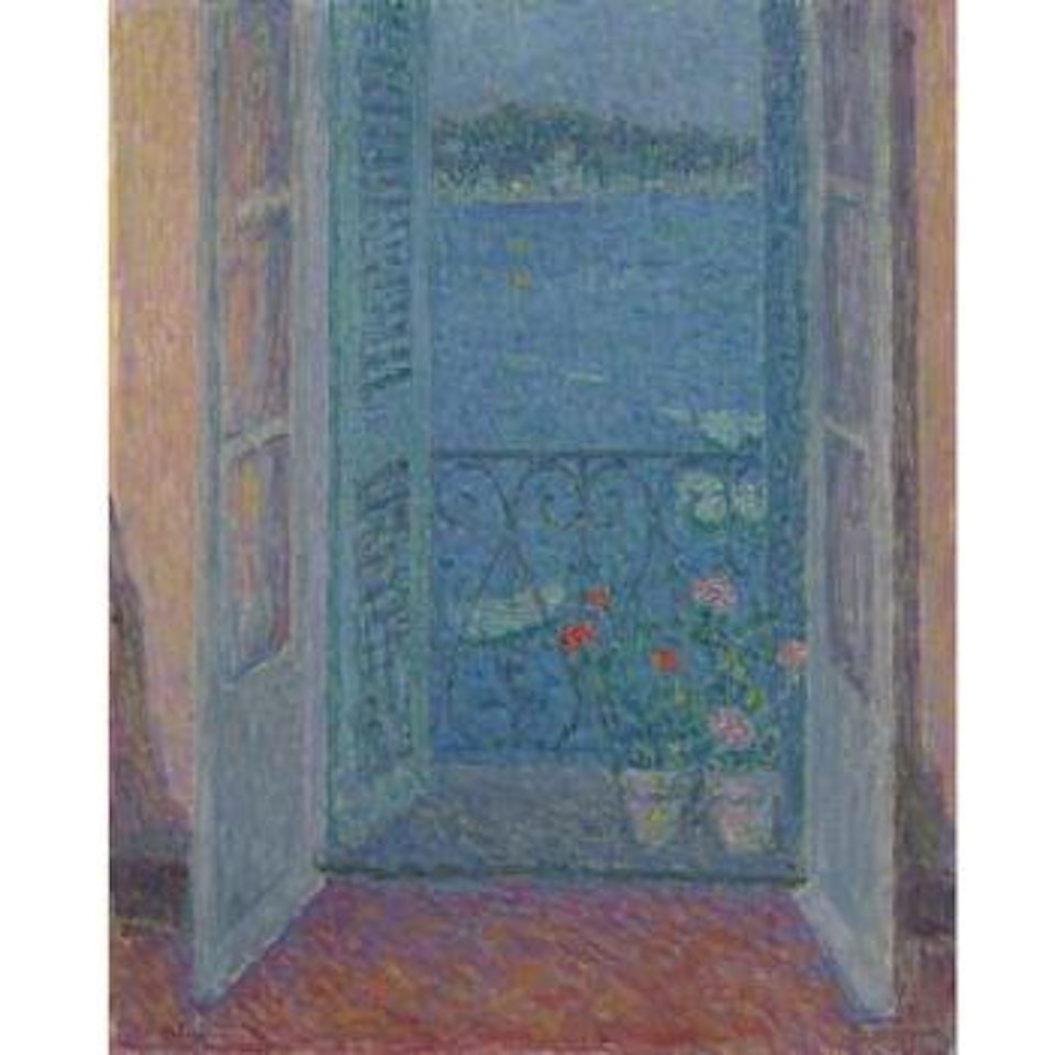 Fenêtre Au Crépuscule, Villefranche-sur-mer by Henri Le Sidaner