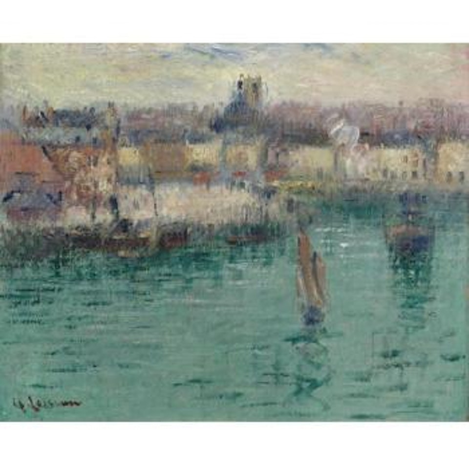 Dieppe, L'avant Port by Gustave Loiseau