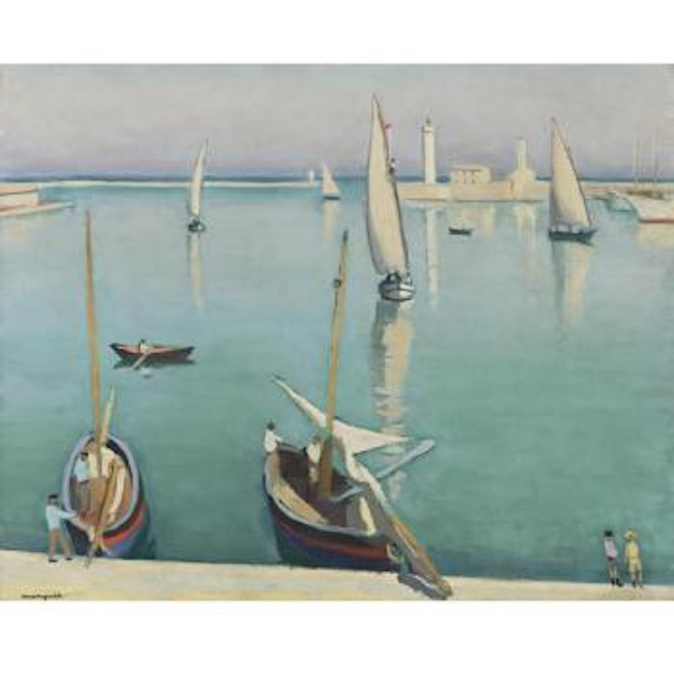 Voiliers À Sète by Albert Marquet
