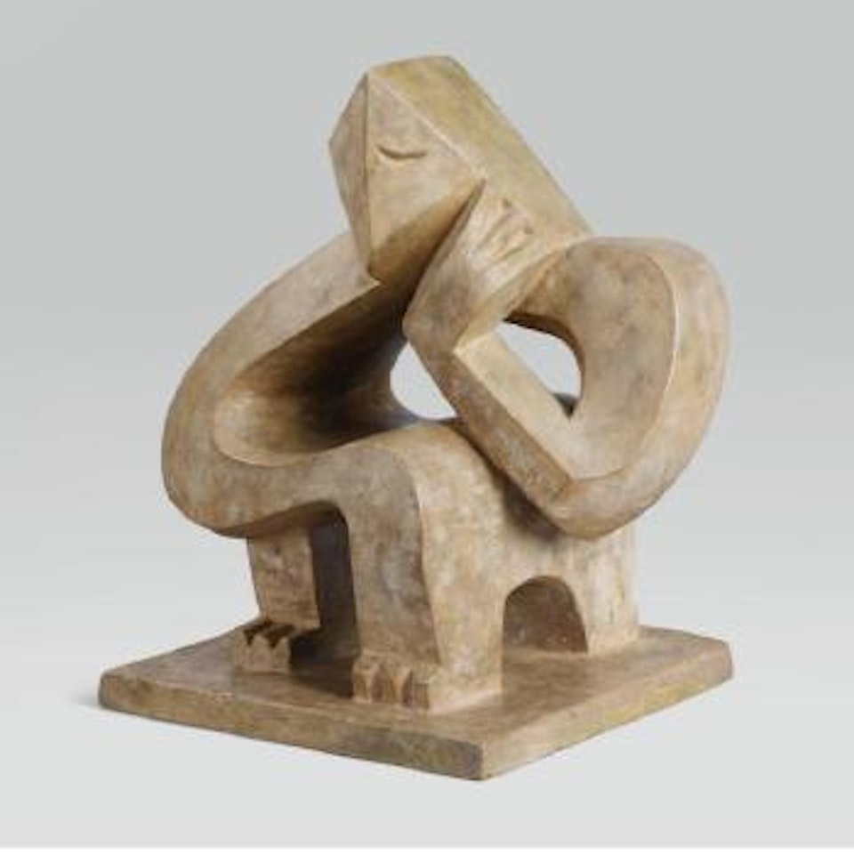 Méditation - Homme Assis by Jacques Lipchitz