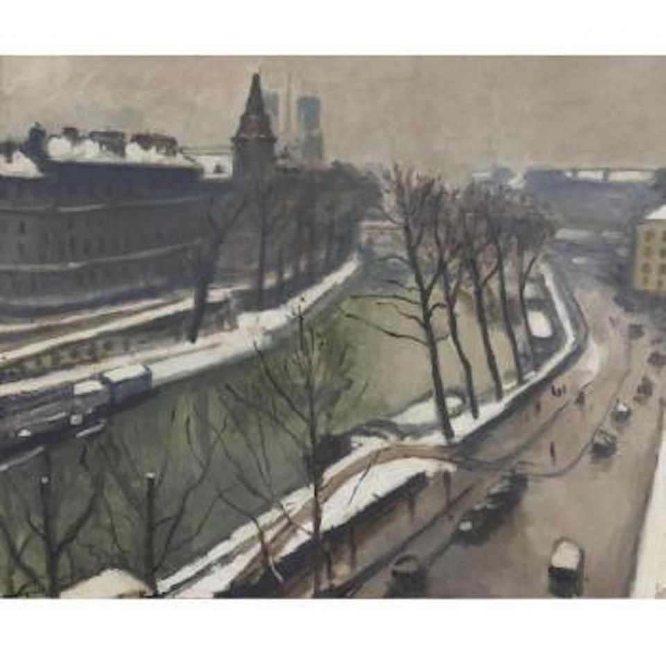 Paris, Quai Des Grands-augustins Sous La Neige by Albert Marquet