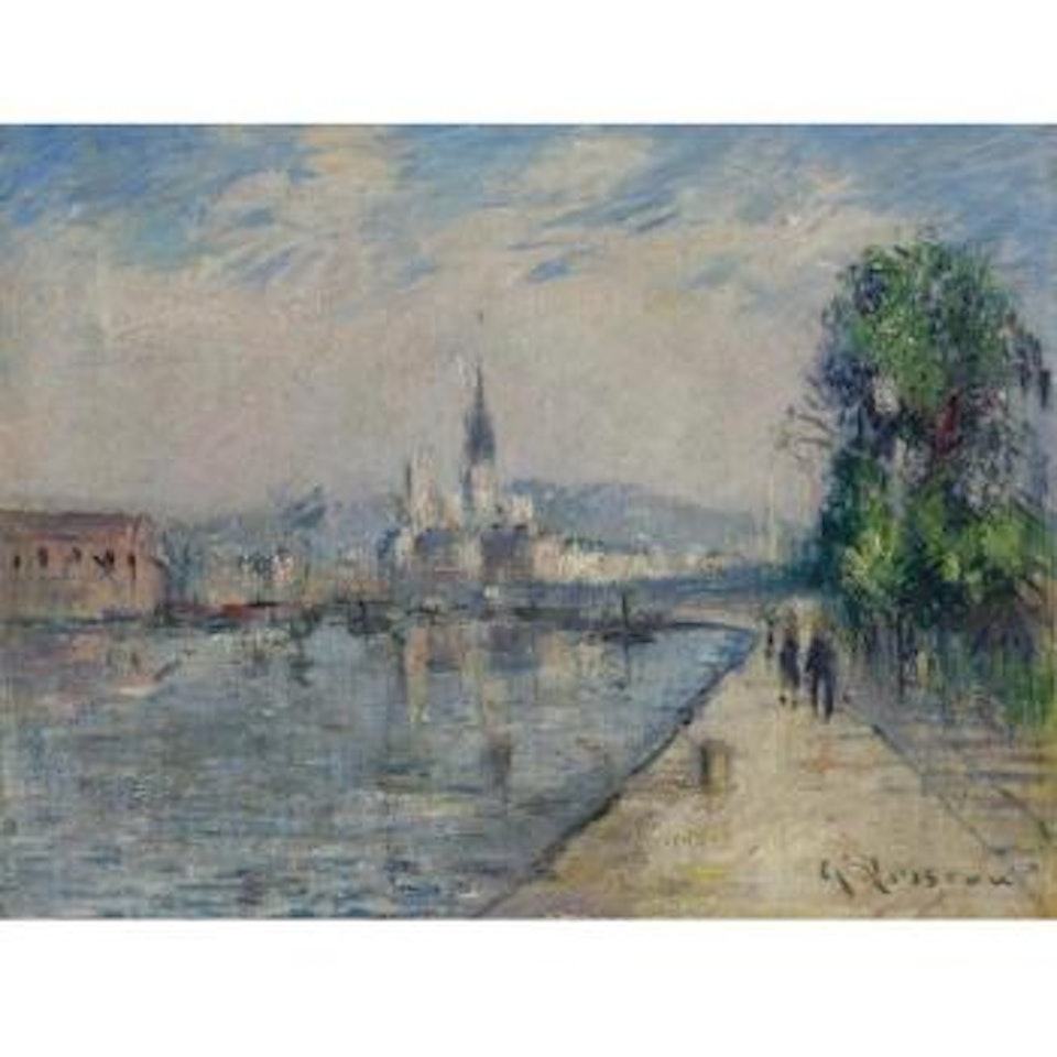 Rouen, Les Bords De Seine by Gustave Loiseau