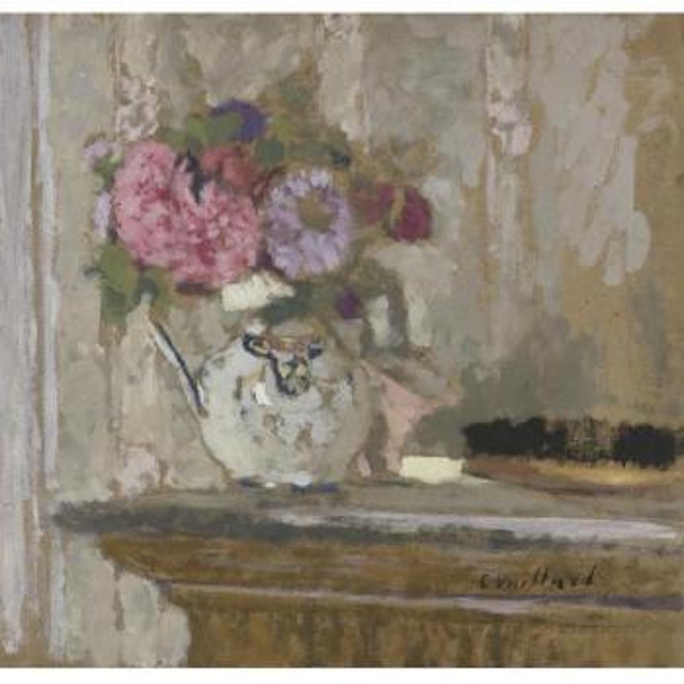 Anemones In A Jug by Édouard Vuillard