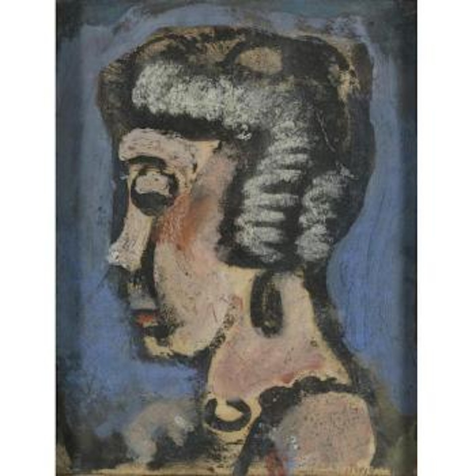 Femme Aux Cheveux Blancs by Georges Rouault