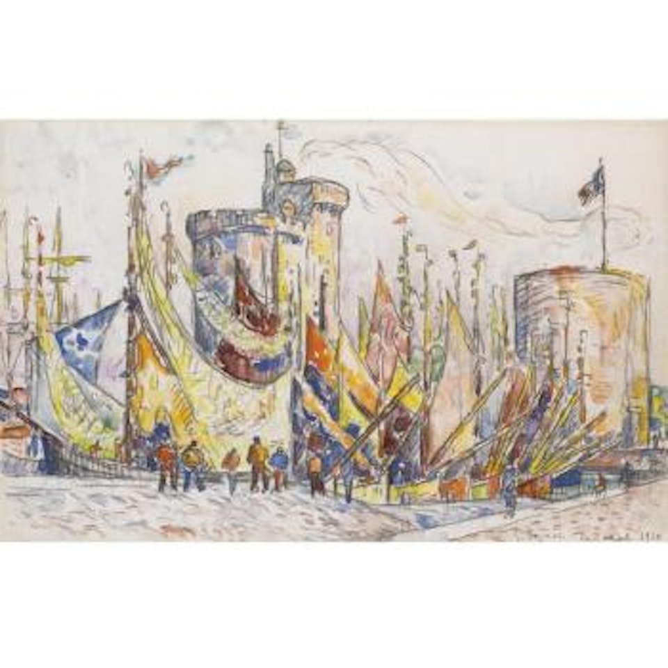 Le Port De La Rochelle by Paul Signac