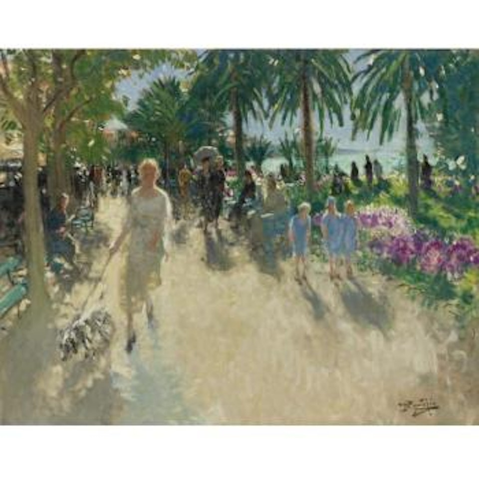 La Croisette, Cannes by Pierre Eugène Montezin