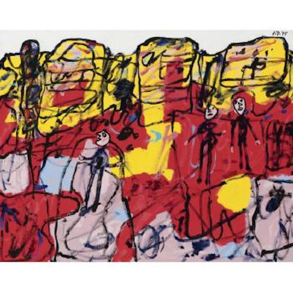 Bon Pronostic by Jean Dubuffet
