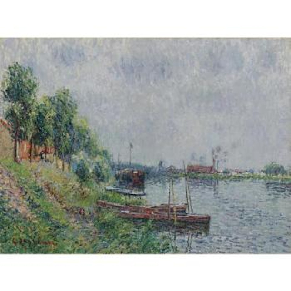 Bord De Rivière, Oise by Gustave Loiseau