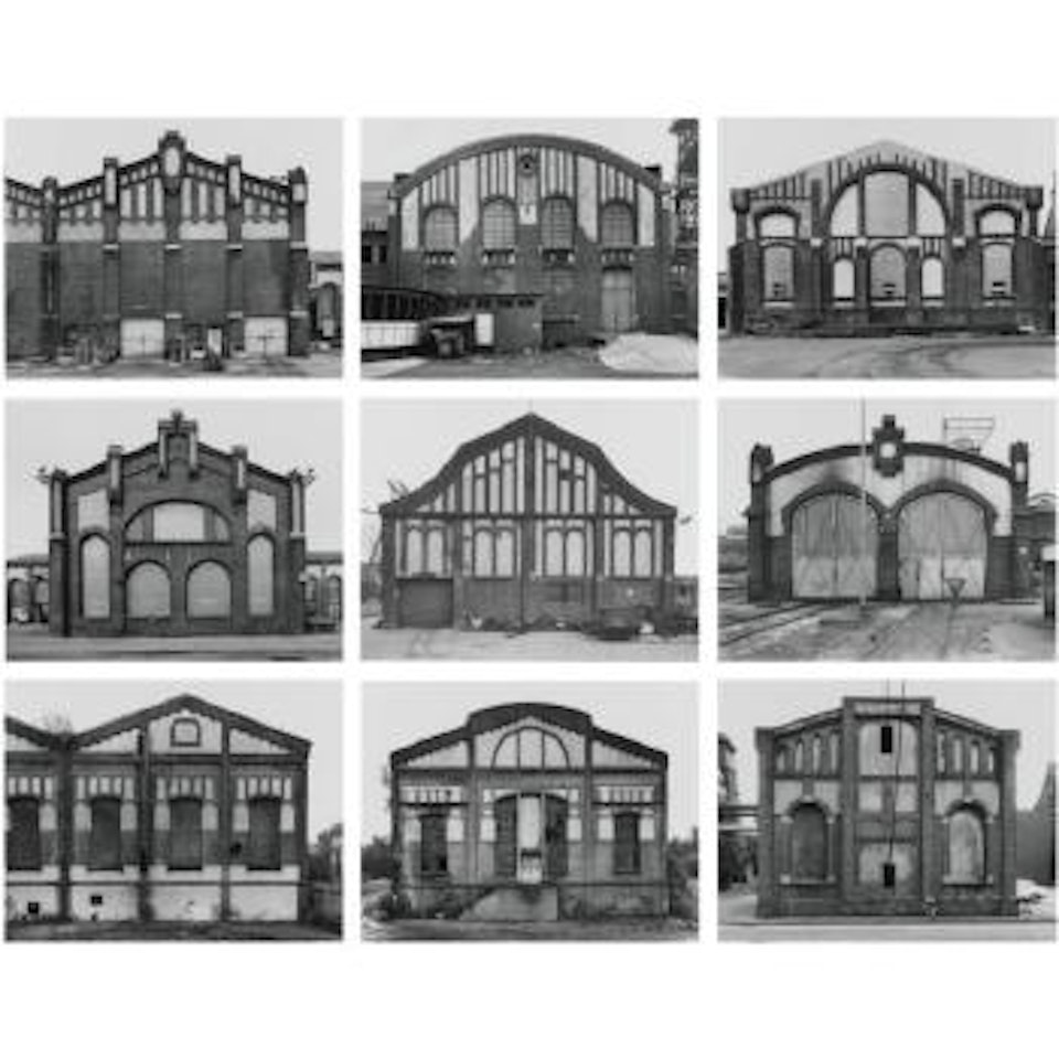 Industrial Facades by Bernd & Hilla Becher