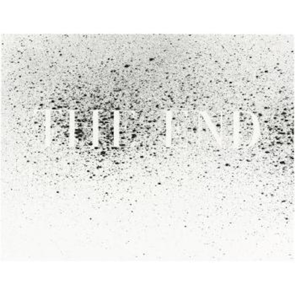 The End (#64) by Ed Ruscha