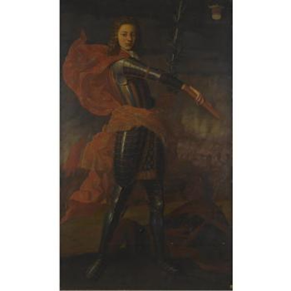Portrait Of Baron Harff Von Dreiborn Of The Rhineland, Full Length by French School
