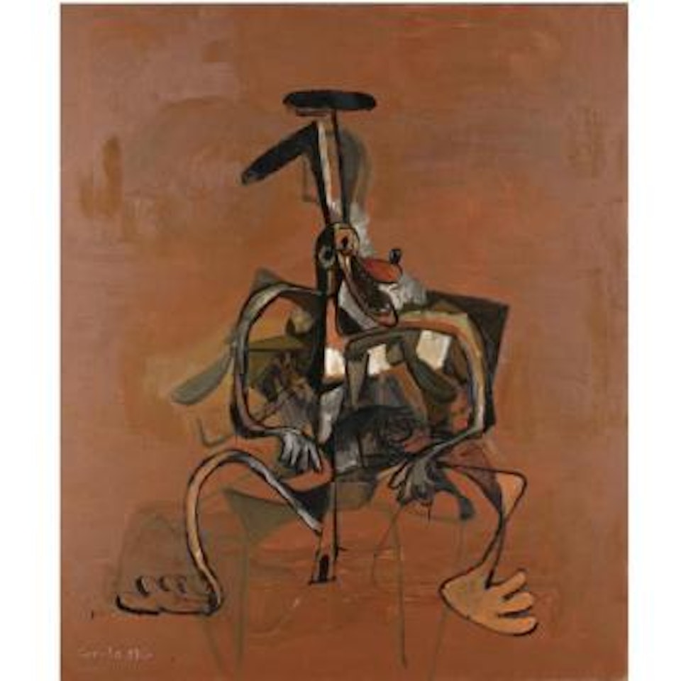 Expanding Brown Dog by George Condo