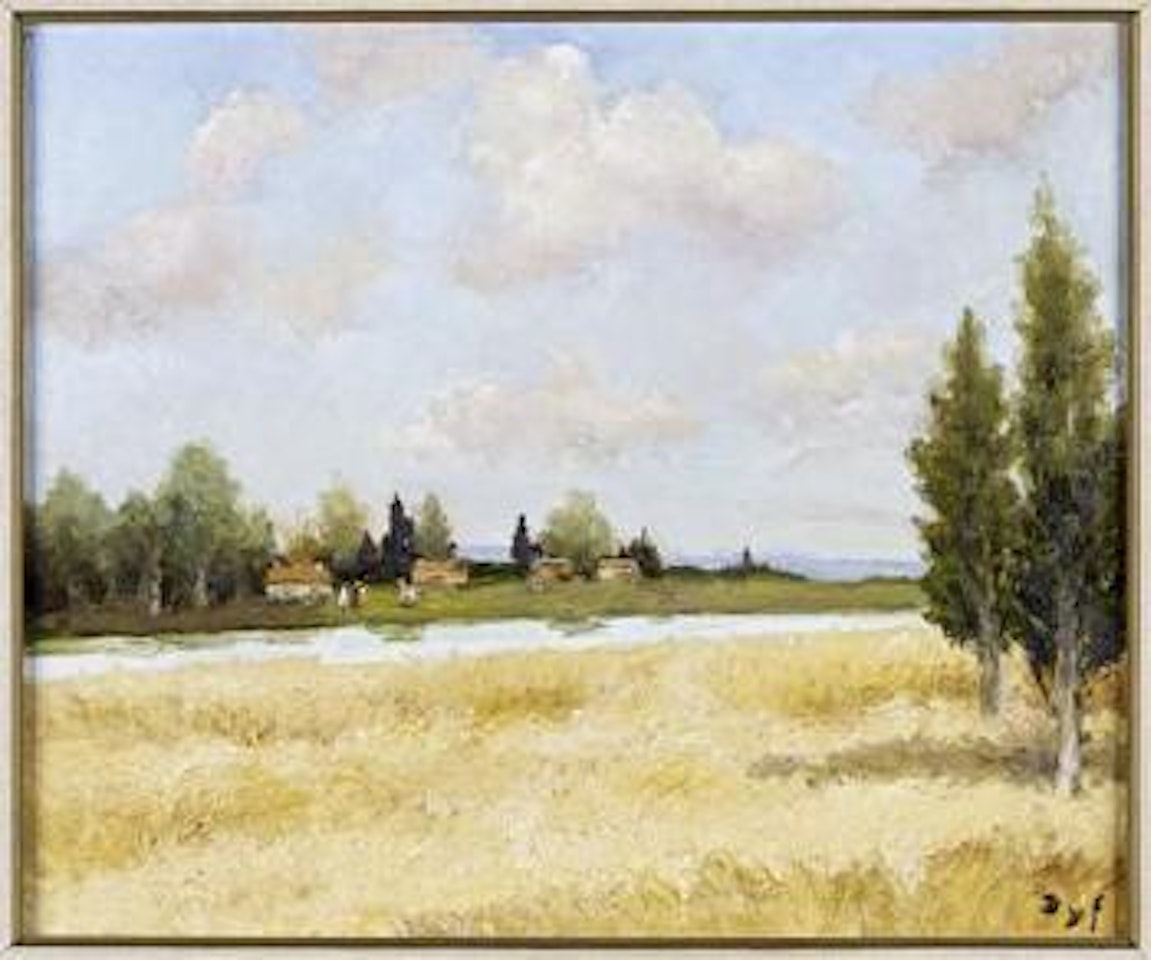 Ble et Riviere, Bretagne by Marcel Dyf