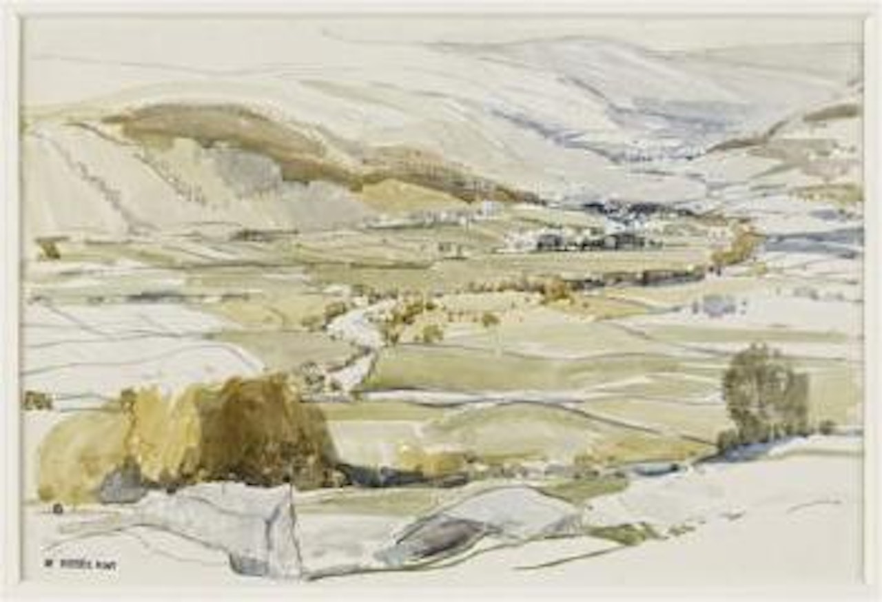 Yorkshire landscape by William Russell Flint