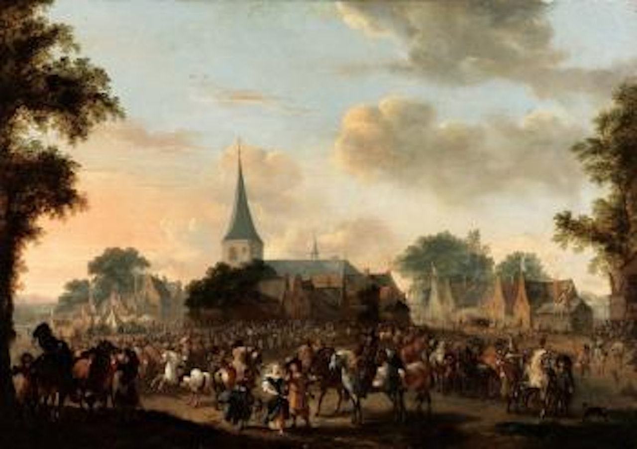 Festa campestre by Philips Wouwerman