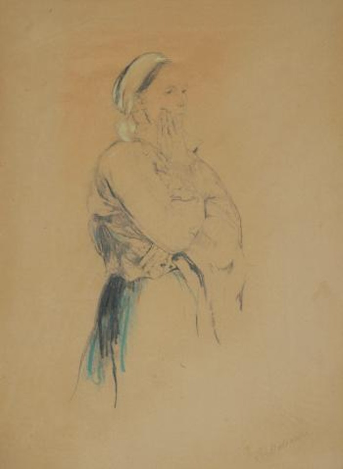 Portrait of a peasant woman by Filip Malyavin