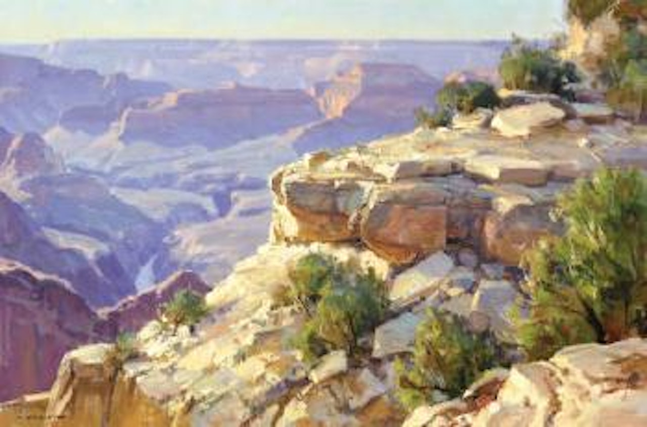 View of Colorado River by Clyde Aspevig