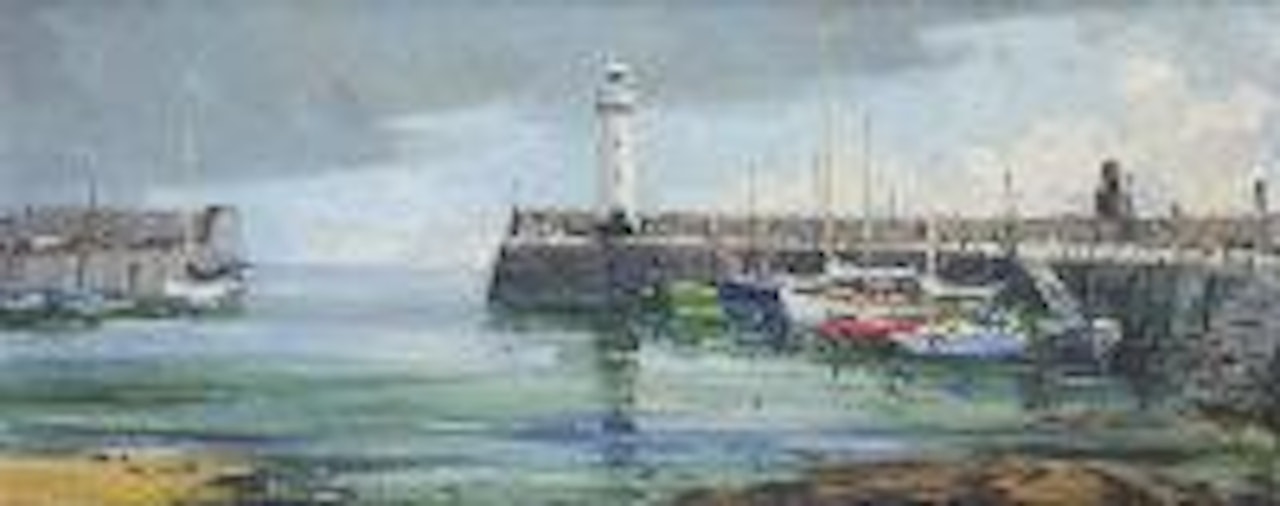 Donaghadee Harbor, Co. Down by Kenneth Webb