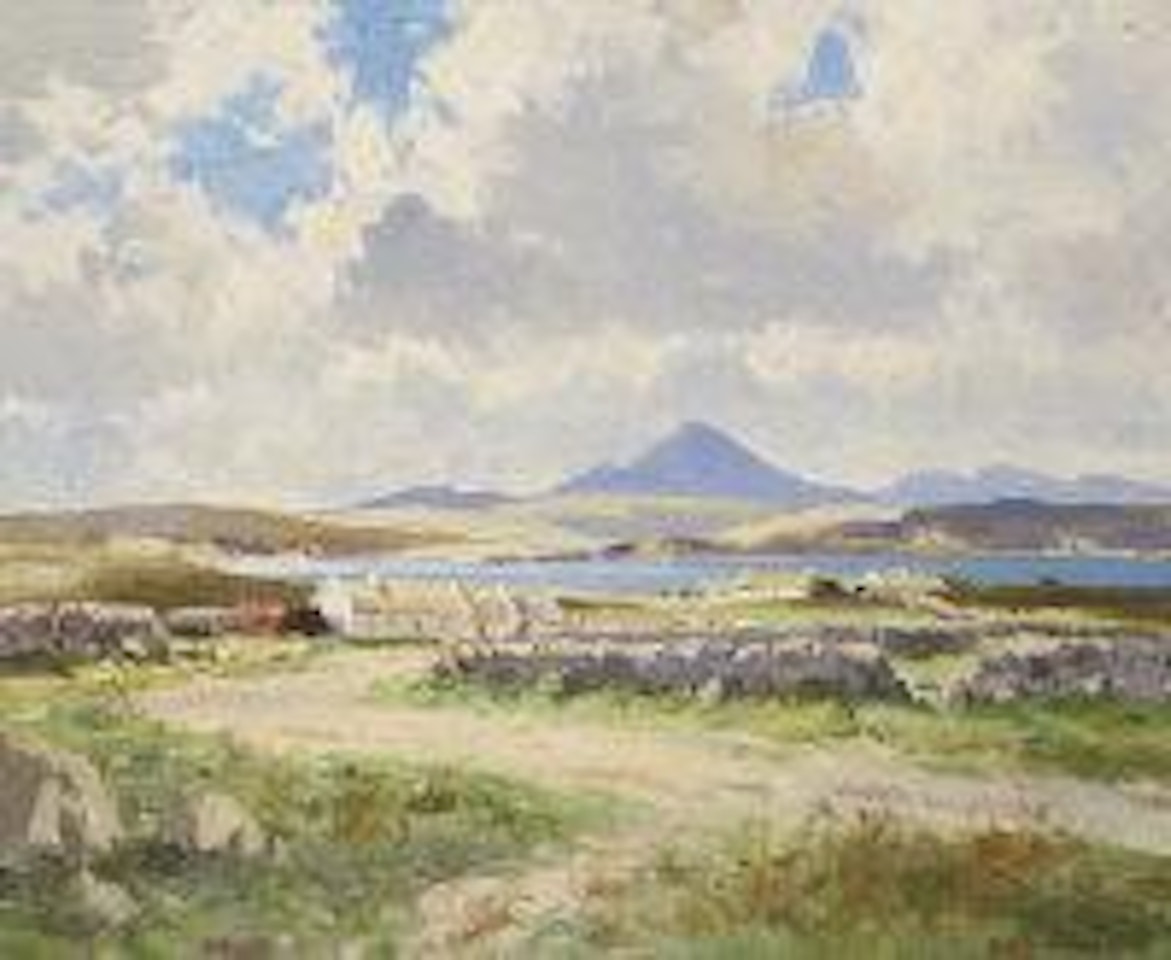 Errigal from the Rosses County, Co. Donegal by Maurice Canning Wilks