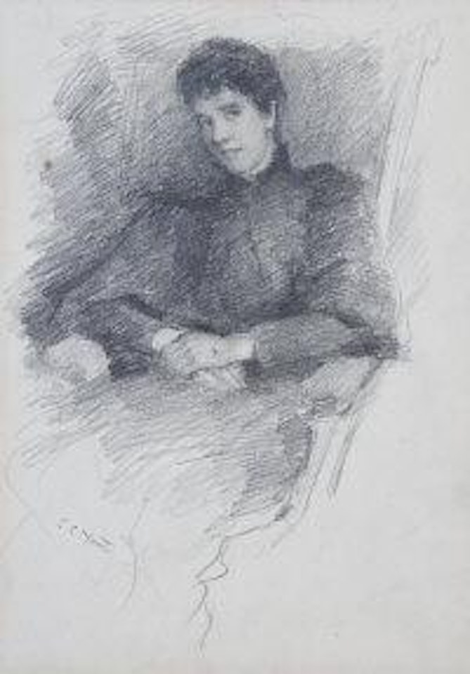 Elizabeth Corbet Yeats by John Butler Yeats