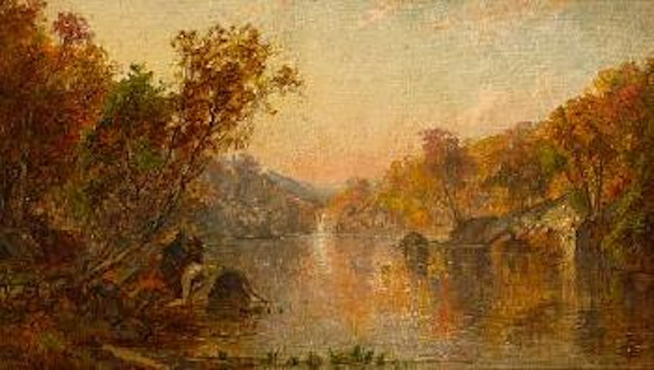 Ramapo valley by Jasper Francis Cropsey