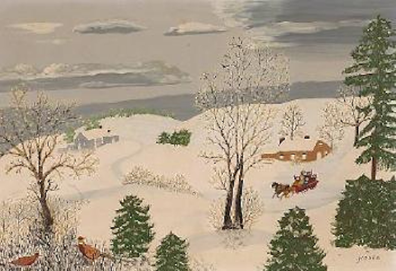 Sunday morning by Grandma Moses