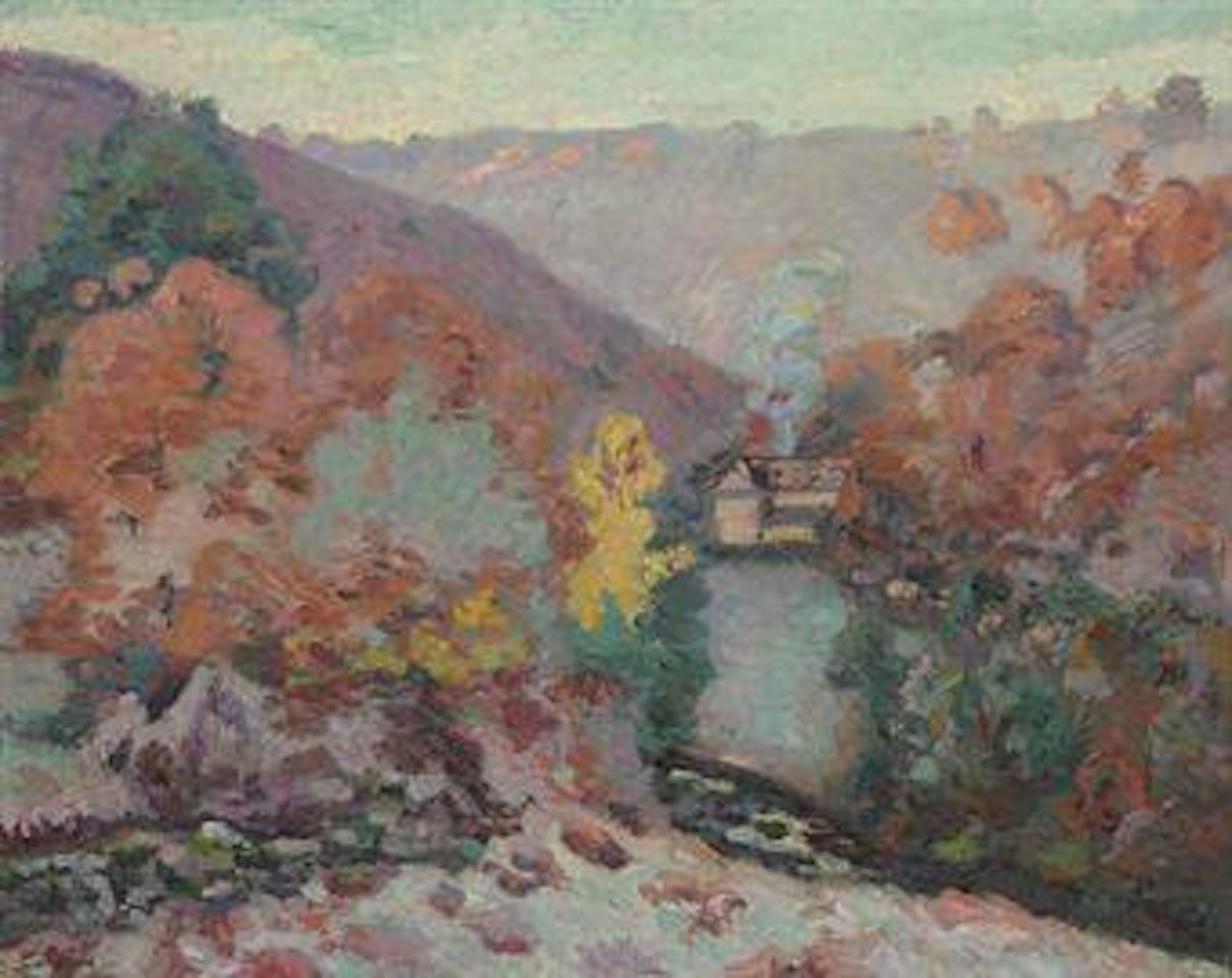 Paysage de la creuse, la folie by Armand Guillaumin