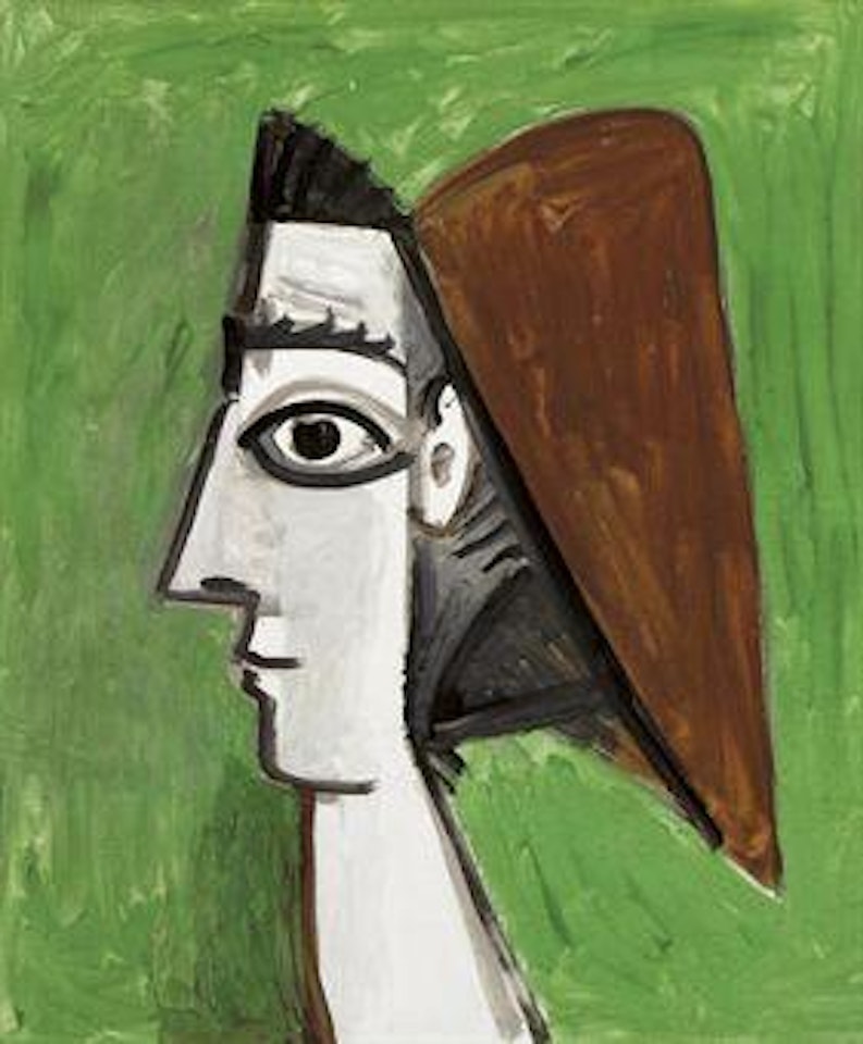 Visage féminin, profil by Pablo Picasso