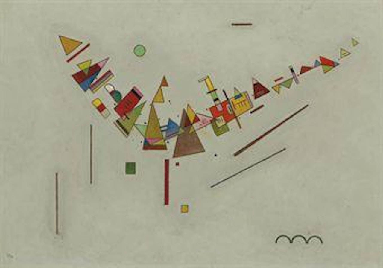 Winkelschwung by Wassily Kandinsky