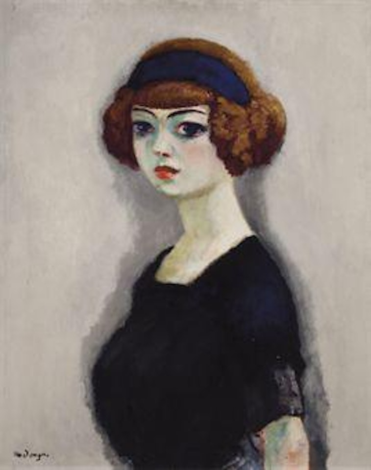 La blouse noire by Kees van Dongen