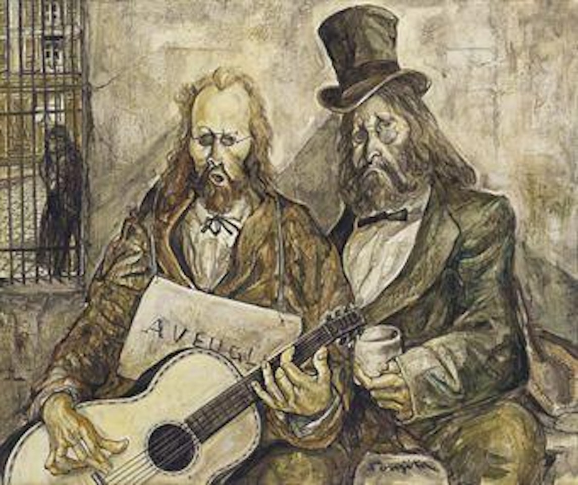 Les Aveugles by Leonard Tsuguharu Foujita
