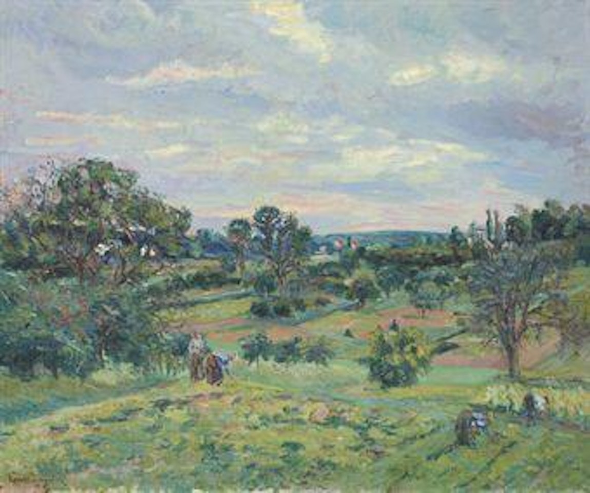 Environs d'Auvers by Armand Guillaumin