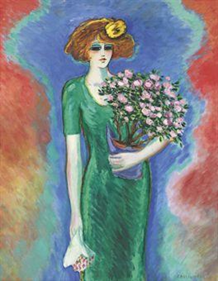 La robe verte by Jean-Pierre Cassigneul
