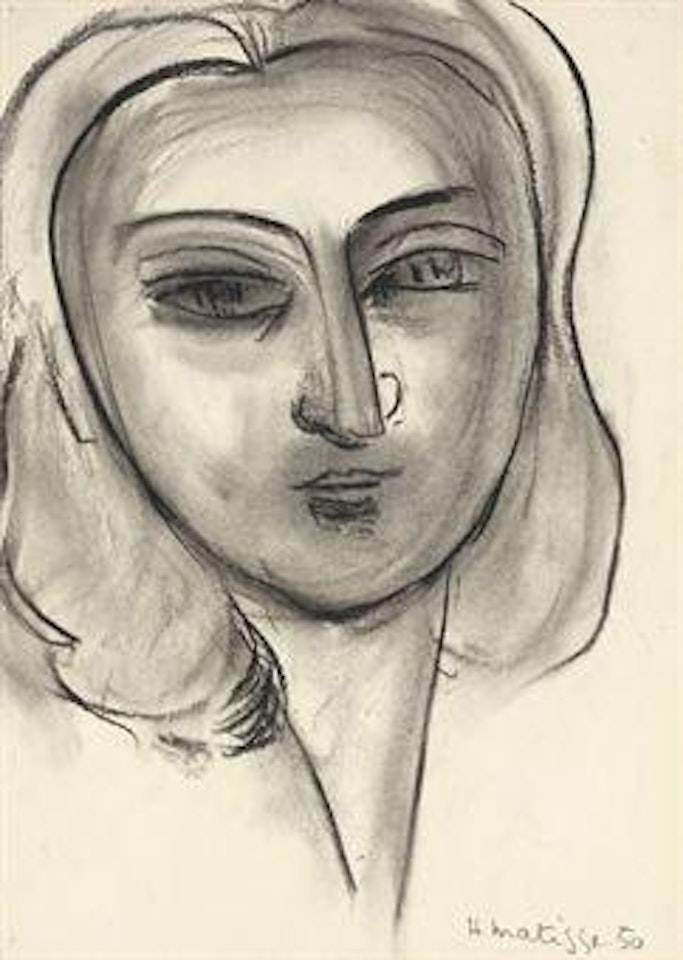 Tête de femme by Henri Matisse