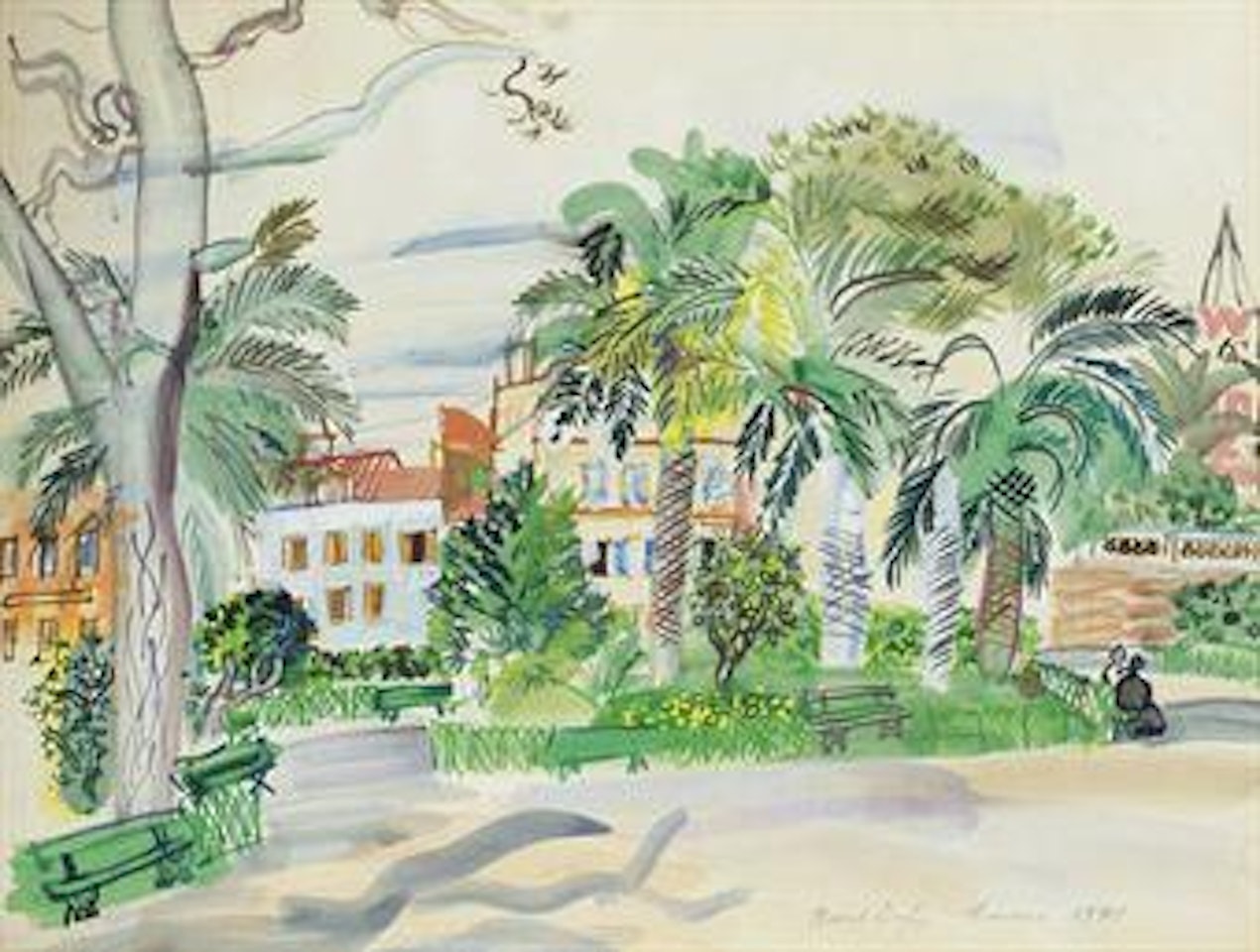 Cannes by Raoul Dufy