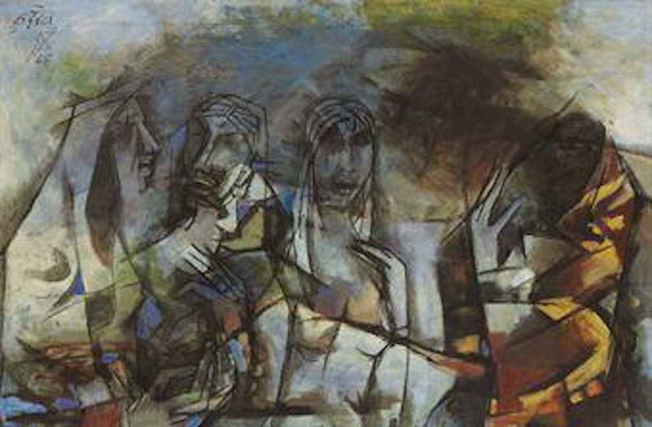 Untitled by M.F. Husain