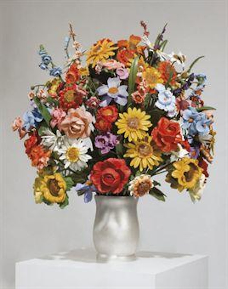 Large Vase Of Flowers by Jeff Koons
