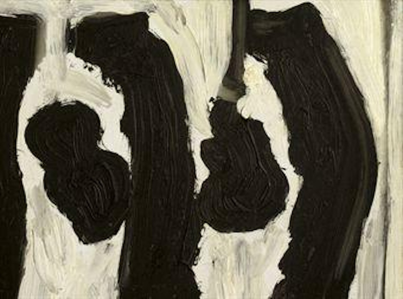 Spanish Elegy No. 17 by Robert Motherwell