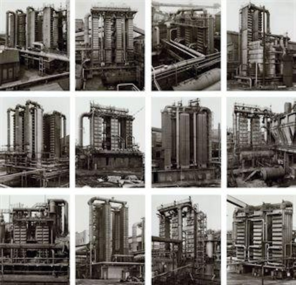 Gas Coolers Details by Bernd & Hilla Becher