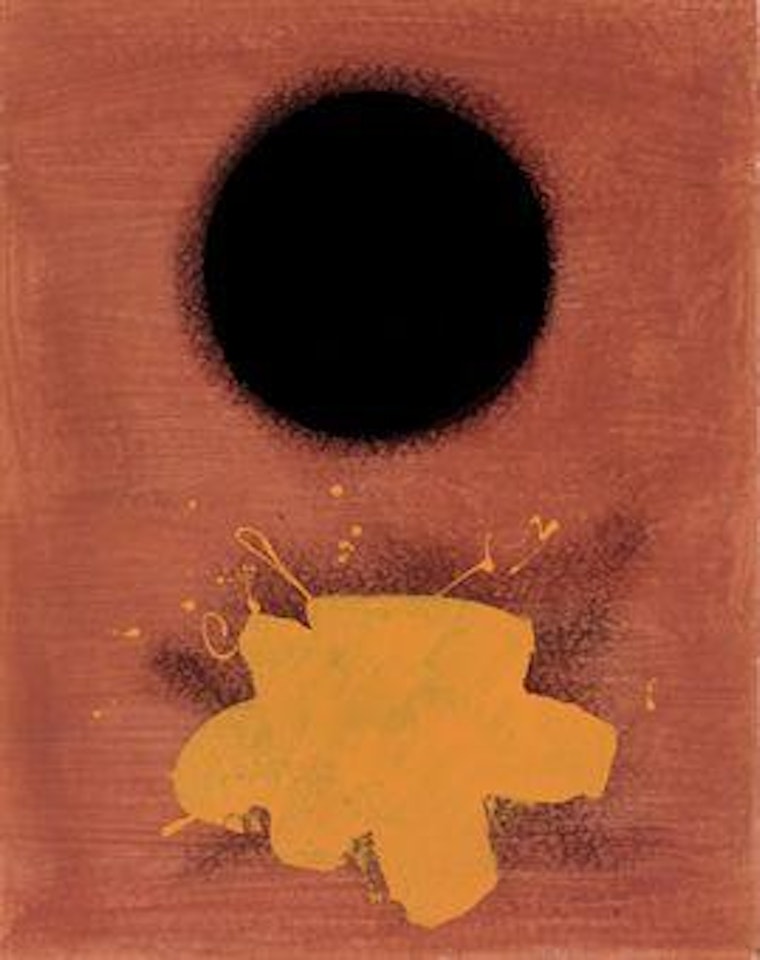 Orange Glow by Adolph Gottlieb
