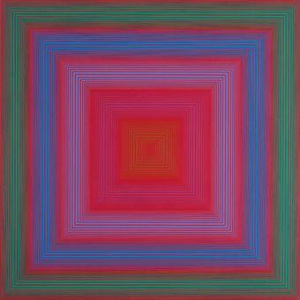 Magenta Squared by Richard Anuszkiewicz