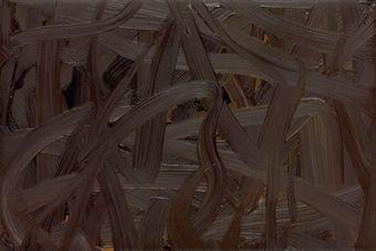 Vermalung (braun) by Gerhard Richter