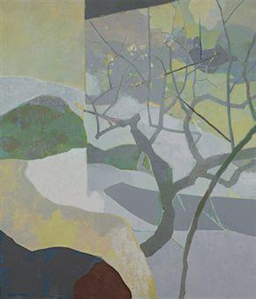 Plum Tree by Kenzo Okada