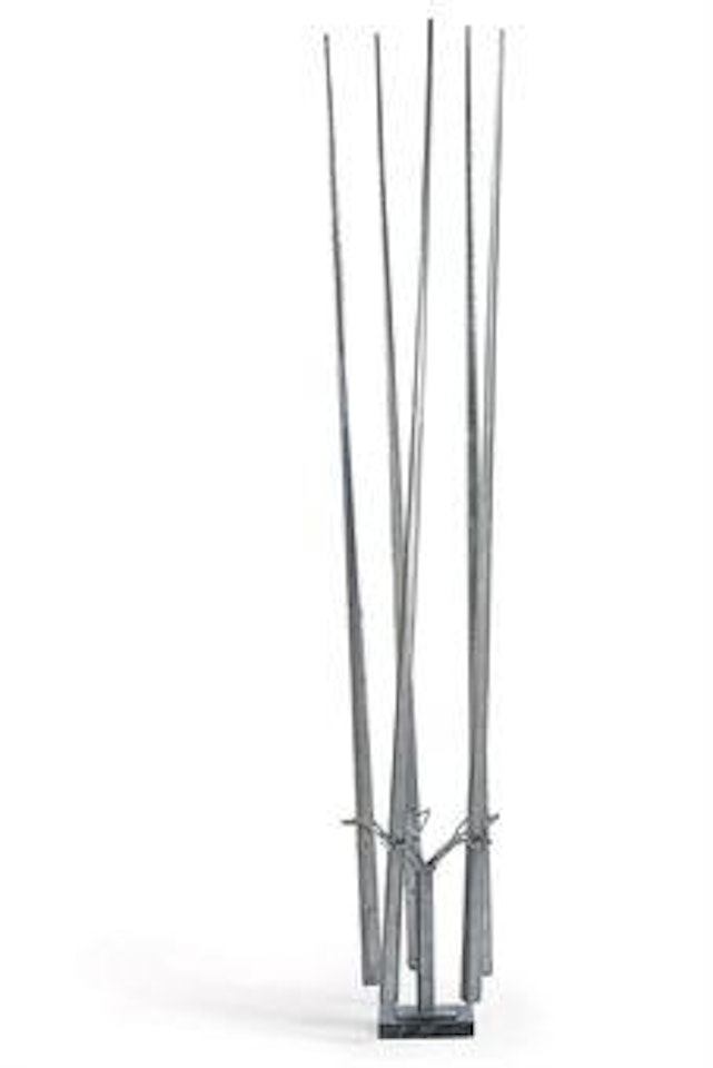 Five Vertical Lines Up by George Rickey