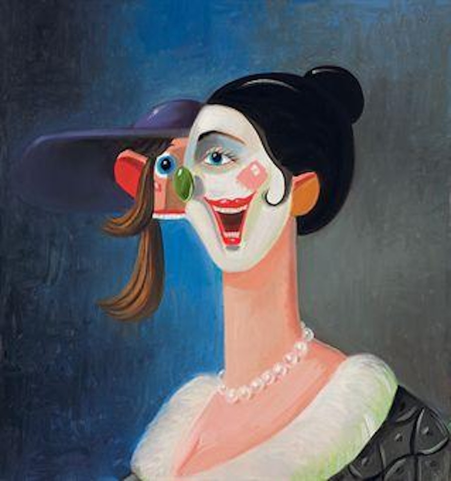 Smiling Harlequin by George Condo