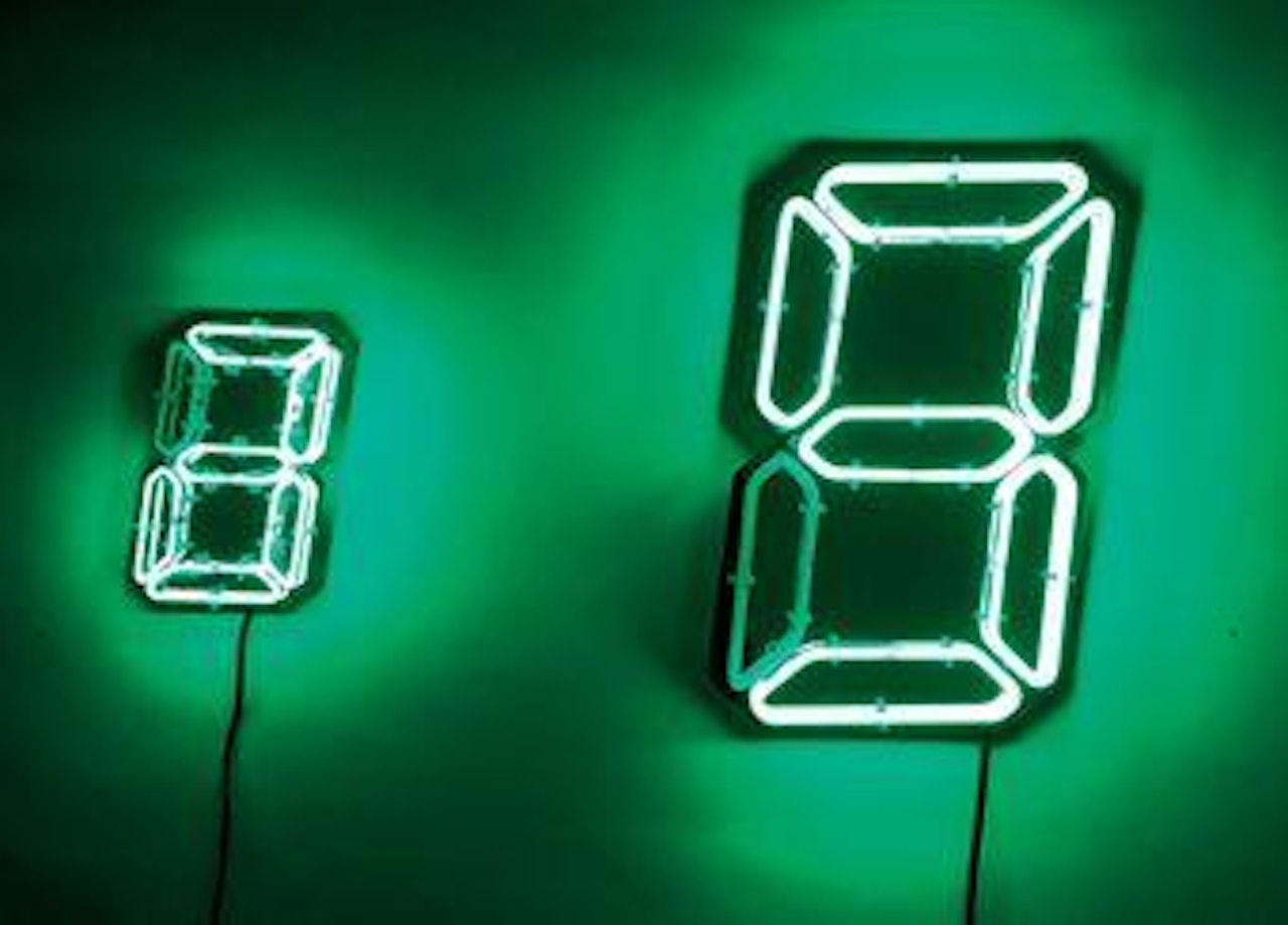 Counter Me On No. 8 by Tatsuo Miyajima