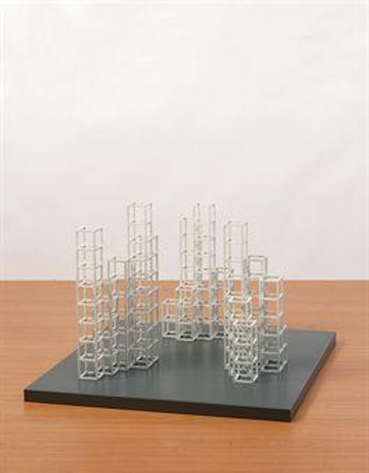 Cubes On a Base (Bk X) by Sol LeWitt