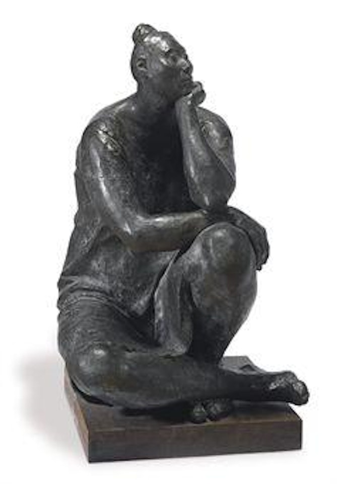Evelia Sentada by Francisco Zuñiga